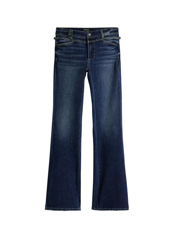 Desigual Desigual Kavbojke  temno modra