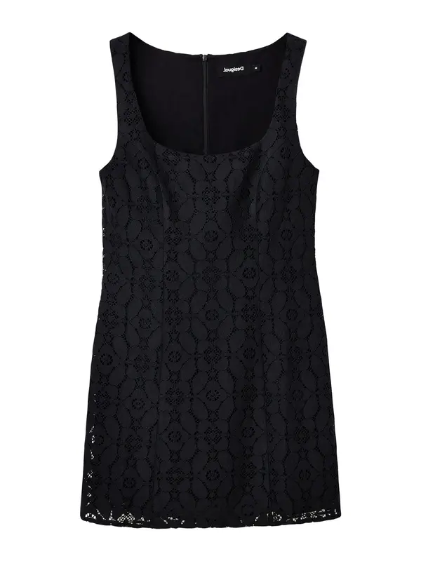 Desigual Desigual Koktejl obleka 'NEWCASTLE'  črna