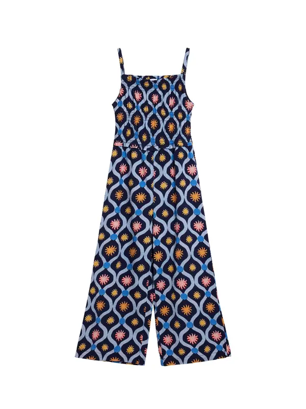 Desigual Desigual Kombinezon  modra / rumena / roza