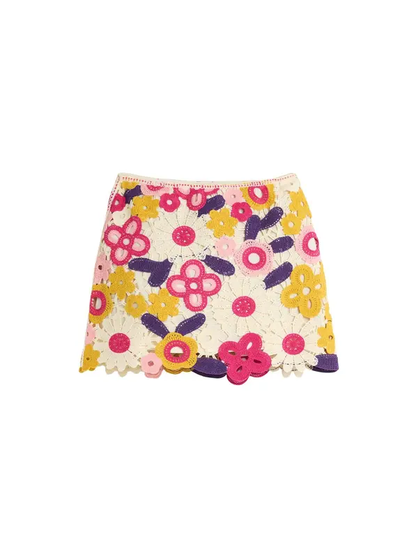 Desigual Desigual Krilo  temno rumena / temno liila / temno roza / volneno bela