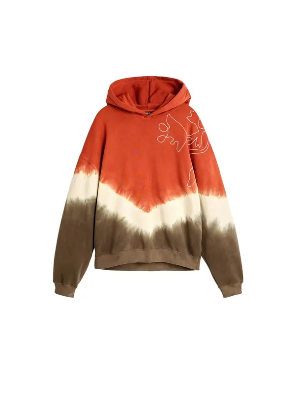Desigual Desigual Majica  bež / oliva / oranžno rdeča