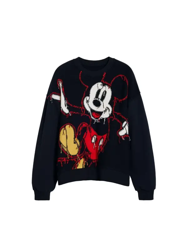 Desigual Desigual Majica  črna