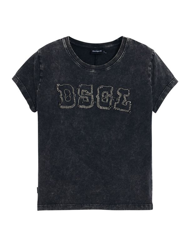 Desigual Desigual Majica  črna
