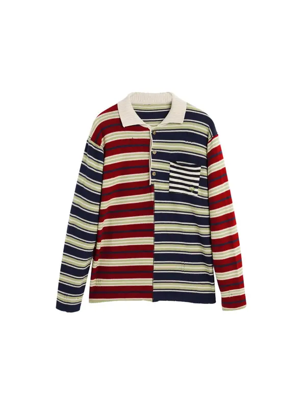 Desigual Desigual Majica  marine / rdeča / bela