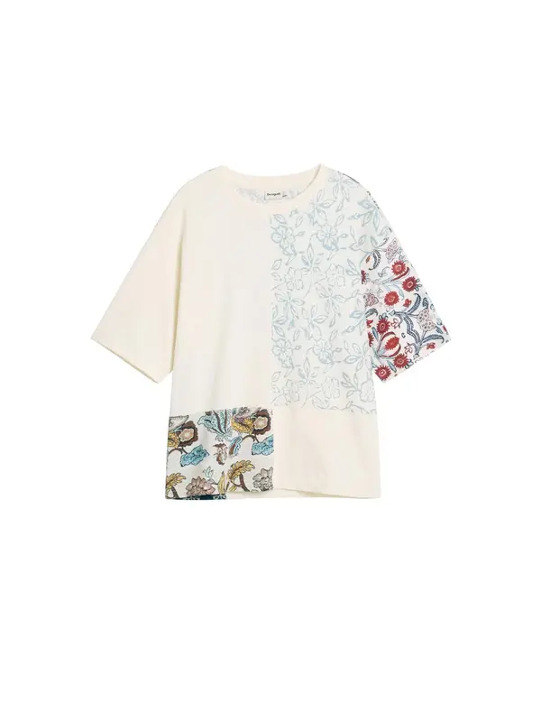 Desigual Desigual Majica  mešane barve / bela