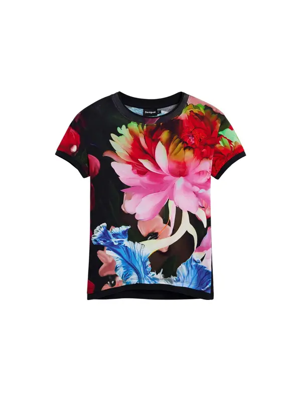 Desigual Desigual Majica  mešane barve / črna