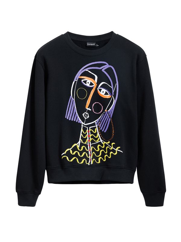 Desigual Desigual Majica  mešane barve / črna