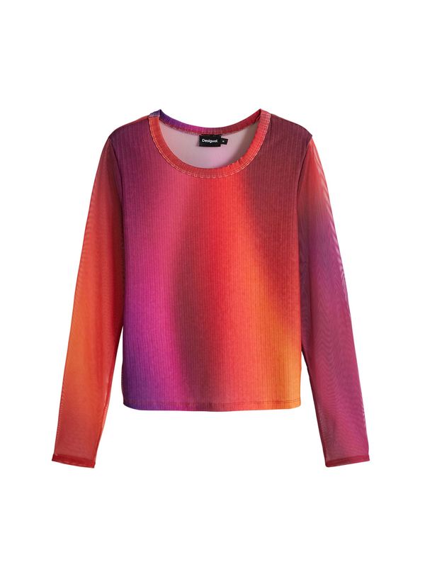 Desigual Desigual Majica  mešane barve / rdeča
