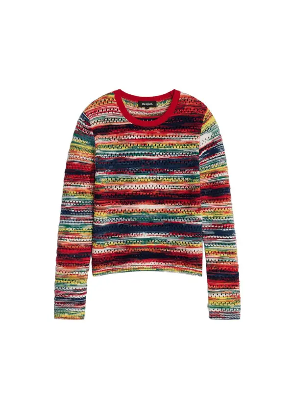 Desigual Desigual Majica  mešane barve / rdeča