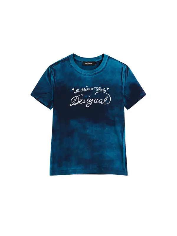 Desigual Desigual Majica  modra / marine / bela