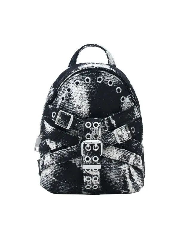 Desigual Desigual Nahrbtnik  črna / bela