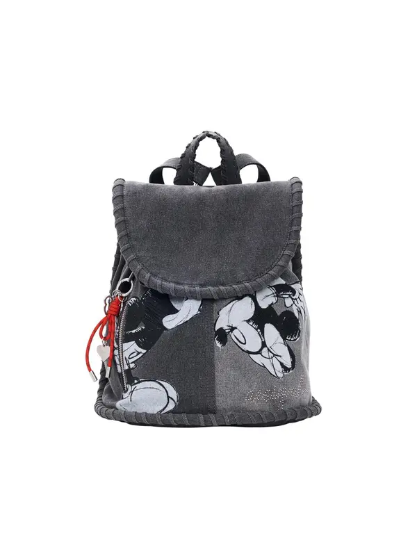 Desigual Desigual Nahrbtnik 'Mickey Mouse™'  siva / grafit / črna / bela