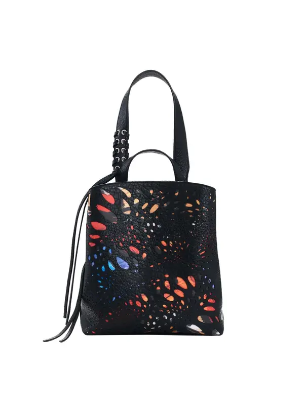 Desigual Desigual Nahrbtnik  modra / rdeča / črna