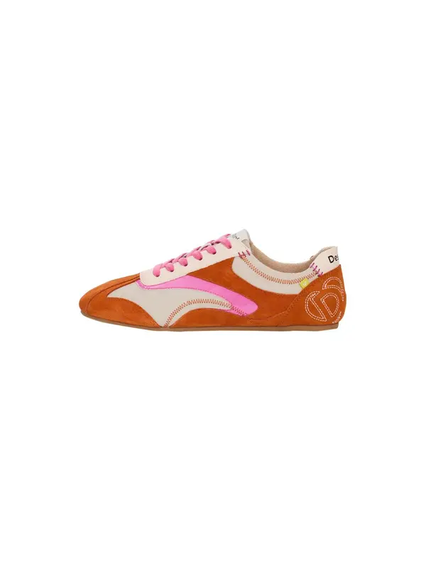 Desigual Desigual Nizke superge  svetlo bež / temno oranžna / svetlo roza
