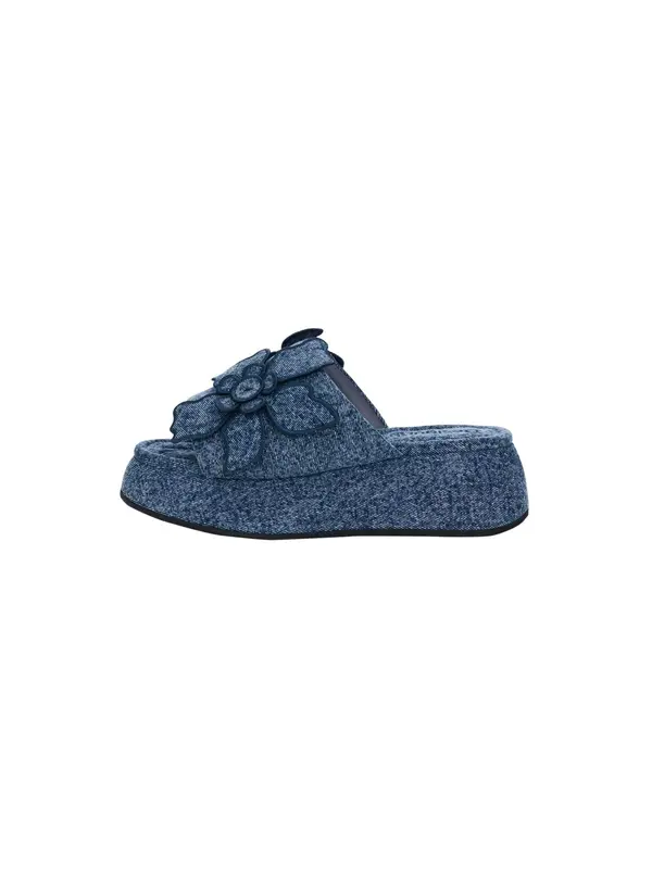 Desigual Desigual Nizki natikači  moder denim