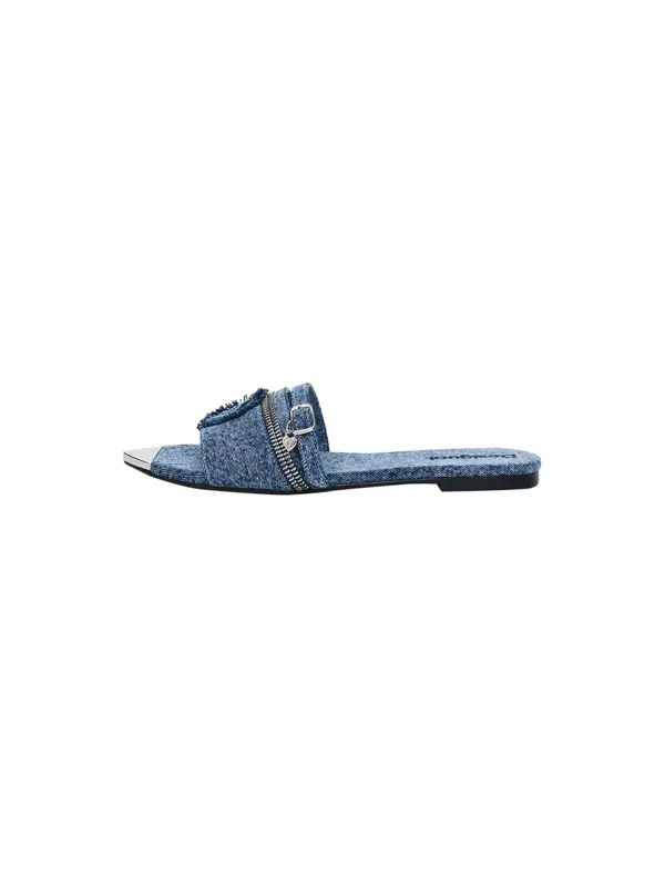 Desigual Desigual Nizki natikači  moder denim / temno modra