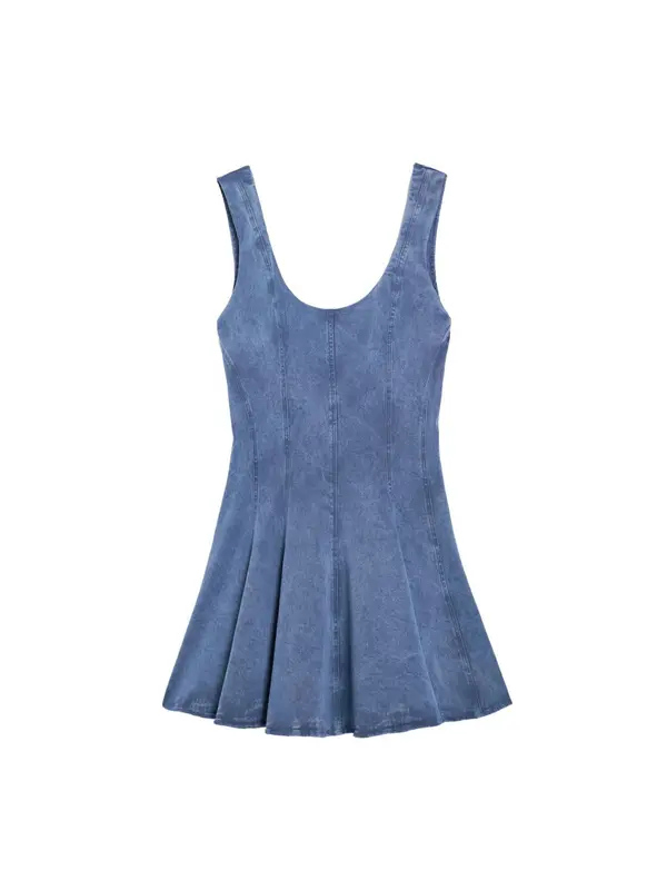 Desigual Desigual Obleka  moder denim