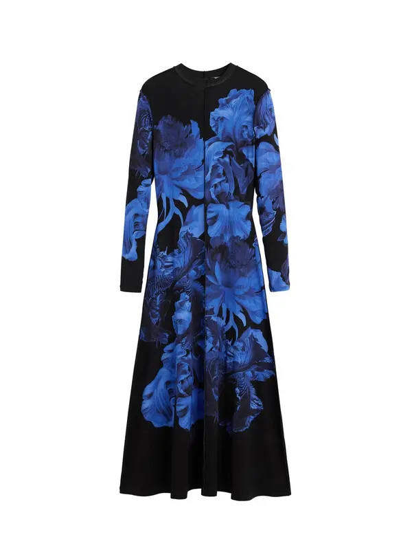 Desigual Desigual Obleka  modra / črna