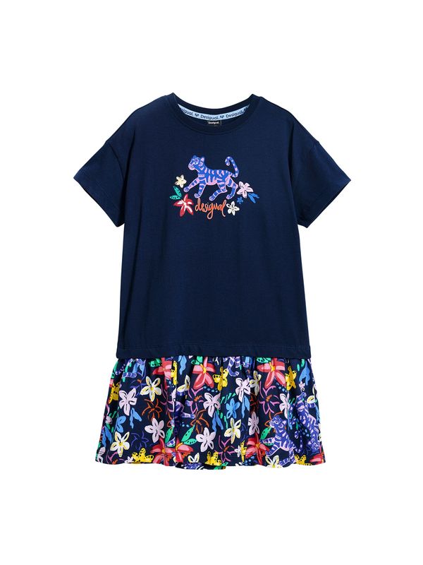 Desigual Desigual Obleka  modra / mešane barve