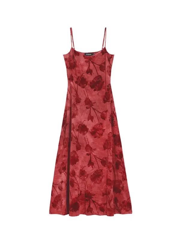Desigual Desigual Obleka  rdeča