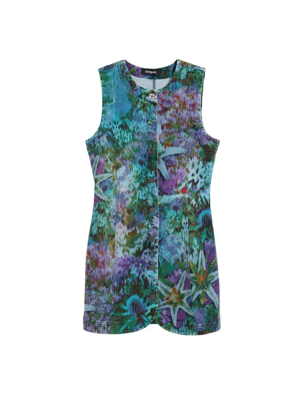 Desigual Desigual Obleka  voda / mešane barve