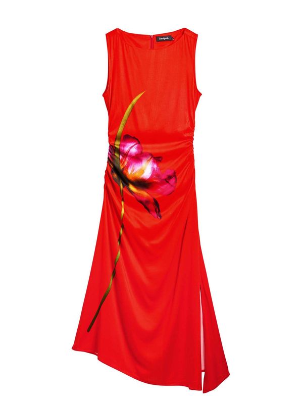 Desigual Desigual Obleka  zelena / rdeča / bela