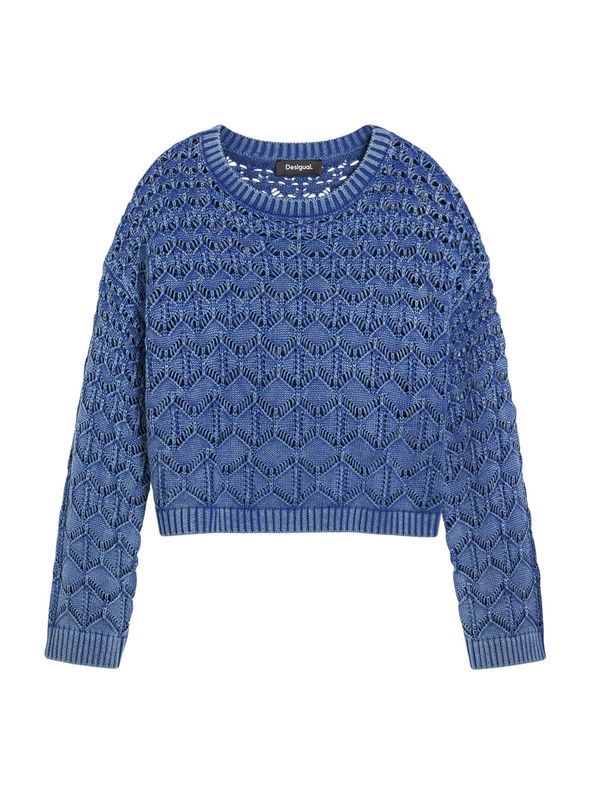 Desigual Desigual Pulover  modra