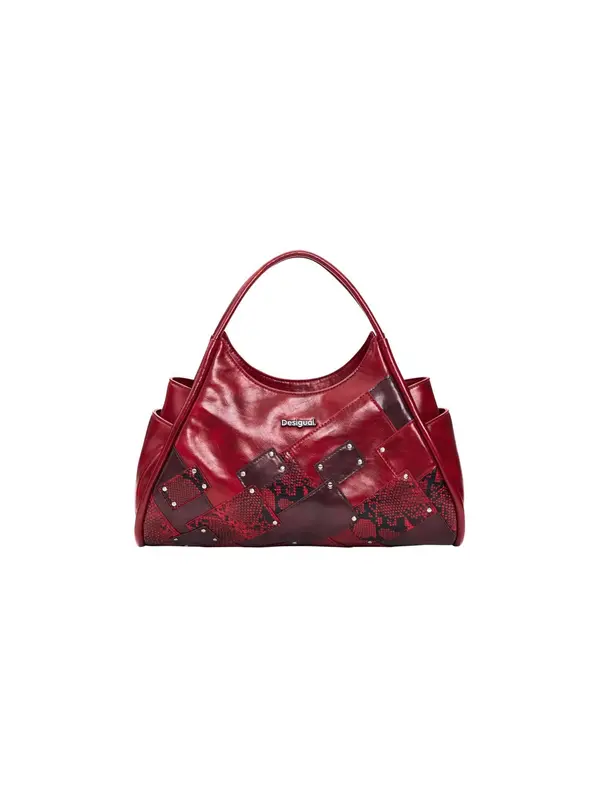 Desigual Desigual Ročna torbica  burgund / temno rdeča / črna