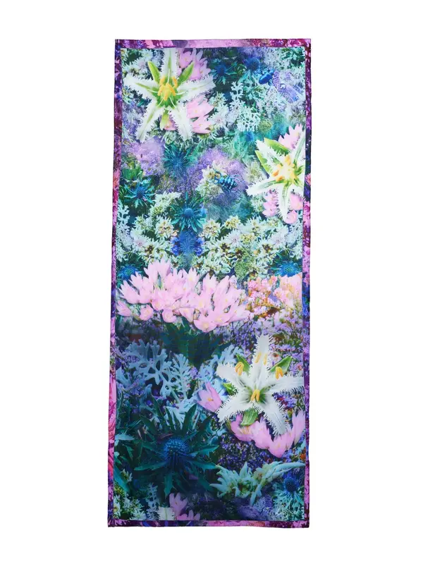 Desigual Desigual Šal  modra / svetlo modra / zelena / majnica
