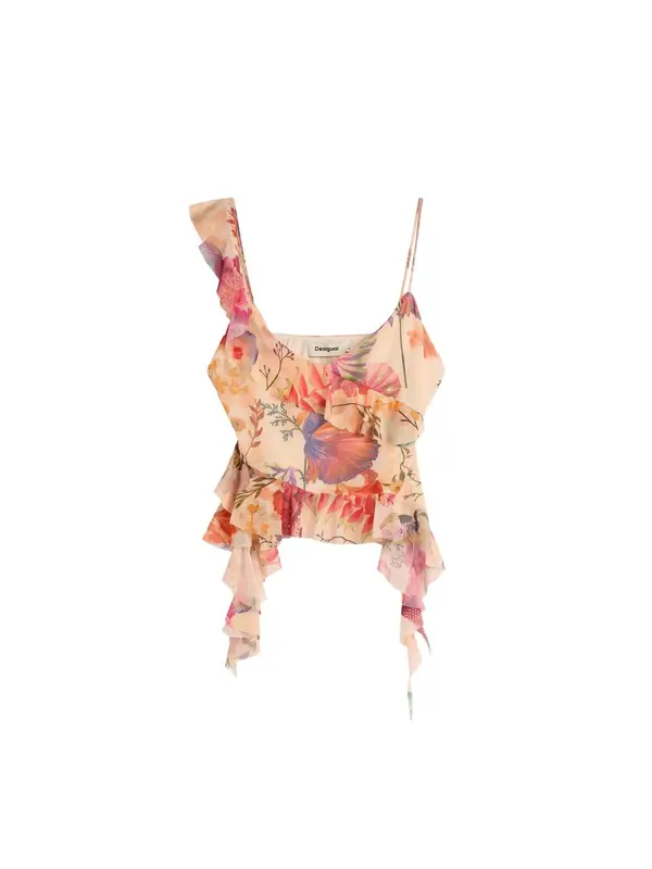 Desigual Desigual Top  mešane barve