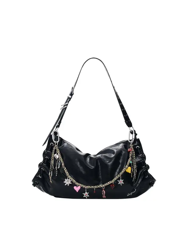 Desigual Desigual Torba za čez ramo  črna