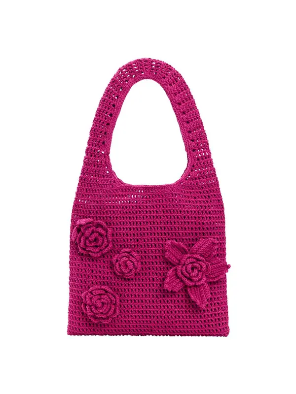 Desigual Desigual Torba za čez ramo 'Crochet'  rdeča