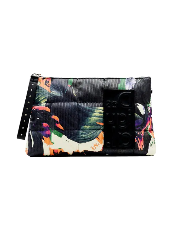Desigual Desigual Torba za čez ramo 'MENSAJES'  črna