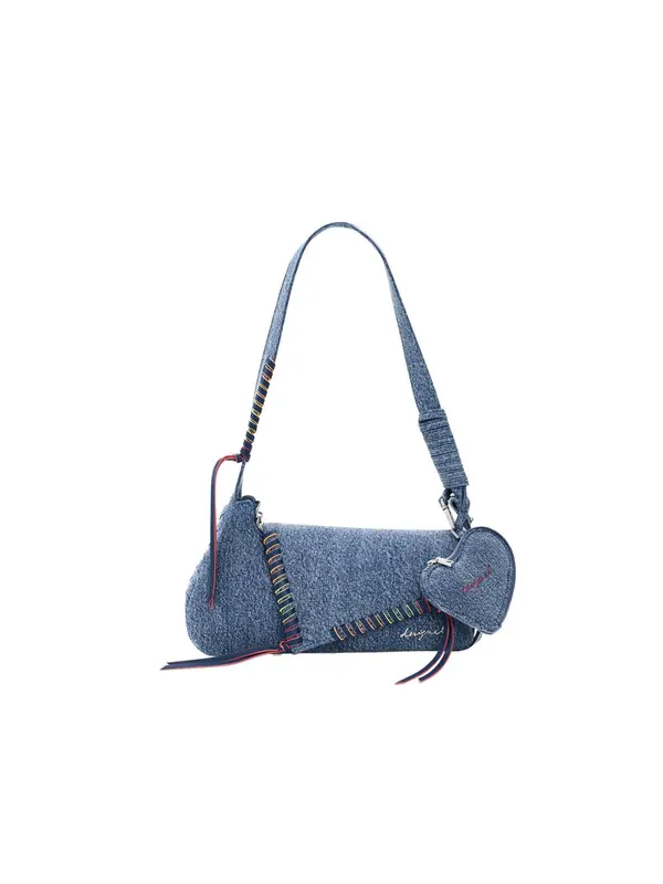 Desigual Desigual Torba za čez ramo  moder denim / rumena / oranžna / brusnica