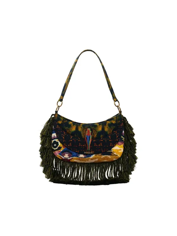 Desigual Desigual Torba za čez ramo  modra / konjak / oliva