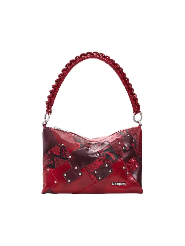 Desigual Desigual Torba za čez ramo  rdeča / burgund / črna