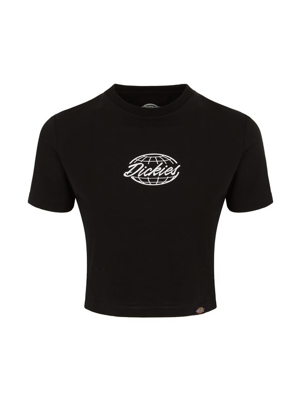 DICKIES DICKIES Majica 'GLOBE'  črna / off-bela
