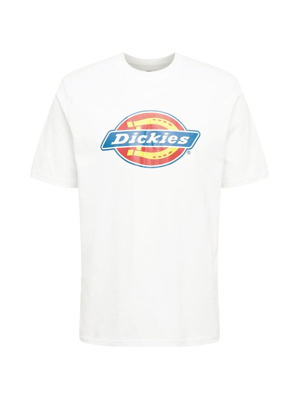 DICKIES DICKIES Majica 'Icon Logo'  nebeško modra / rumena / pastelno rdeča / bela