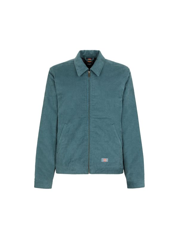 DICKIES DICKIES Prehodna jakna 'Corduroy Eisenhower'  petrol