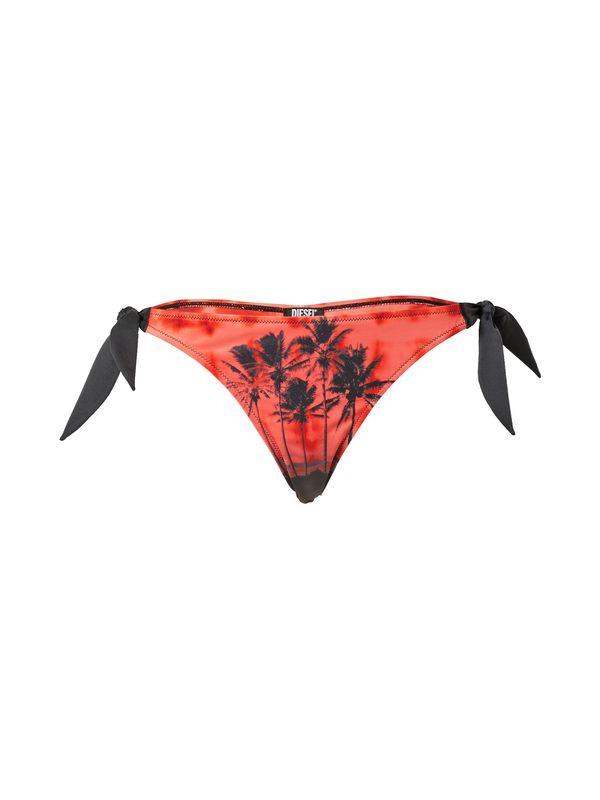 DIESEL DIESEL Bikini hlačke 'ALISIA'  rdeča / črna