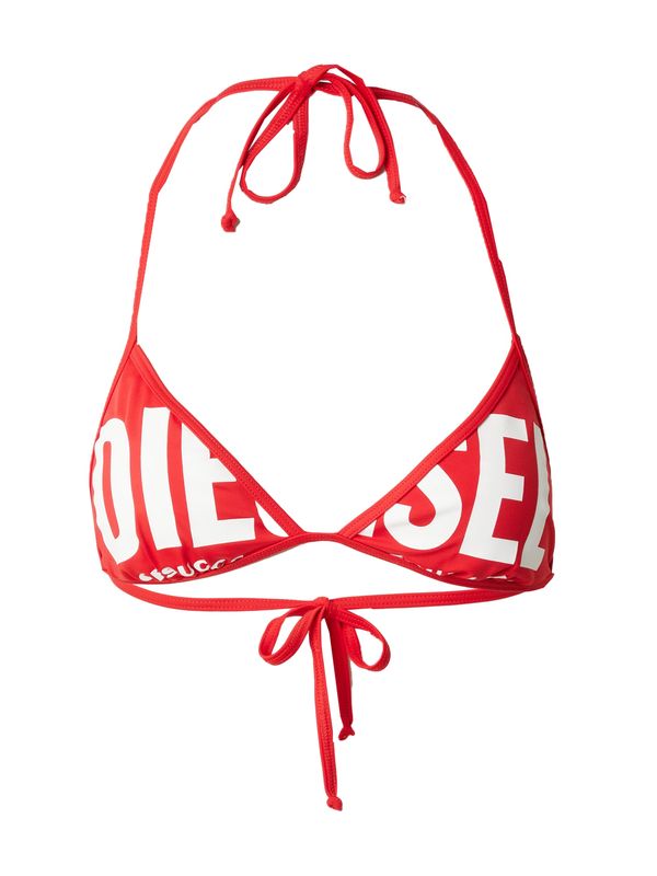 DIESEL DIESEL Bikini zgornji del  rdeča / bela