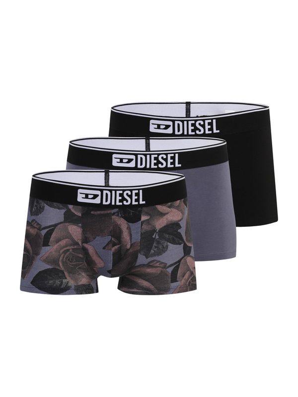 DIESEL DIESEL Boksarice 'UMBX-DAMIEN'  siva / staro roza / črna / bela