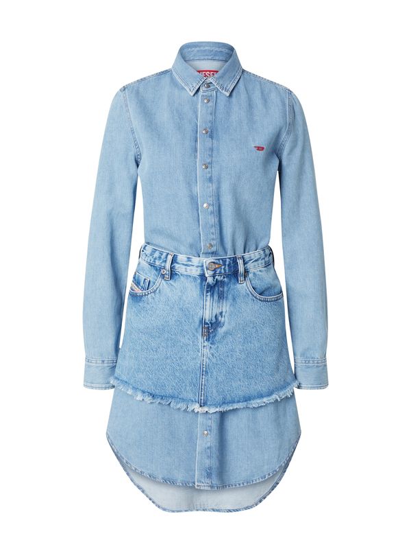 DIESEL DIESEL Dolga srajca 'DESY'  moder denim