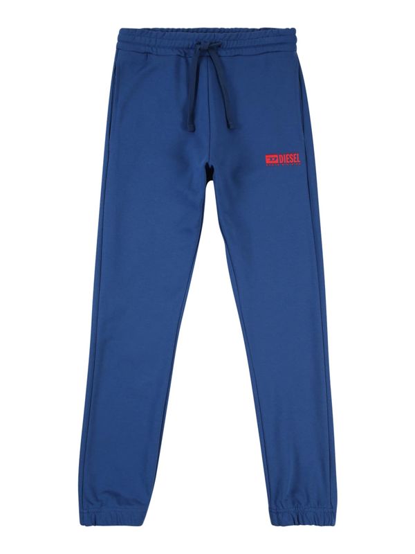 DIESEL DIESEL Hlače 'PBASE'  modra / rdeča