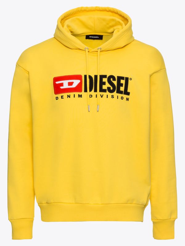 DIESEL DIESEL Majica 'S-DIVISION SWEAT-SHIRT'  rumena