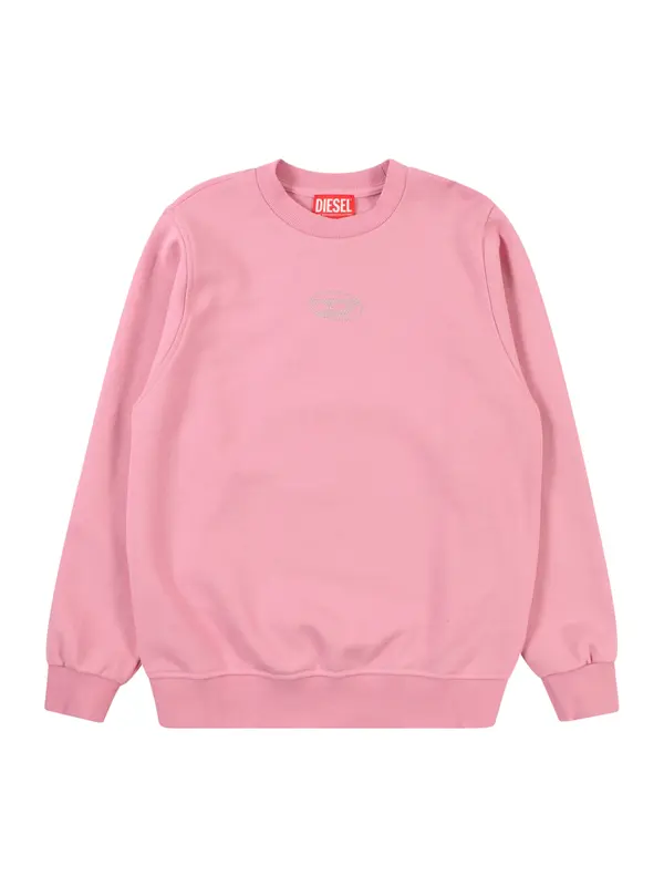 DIESEL DIESEL Majica 'SLEMBY'  rosé / srebrna