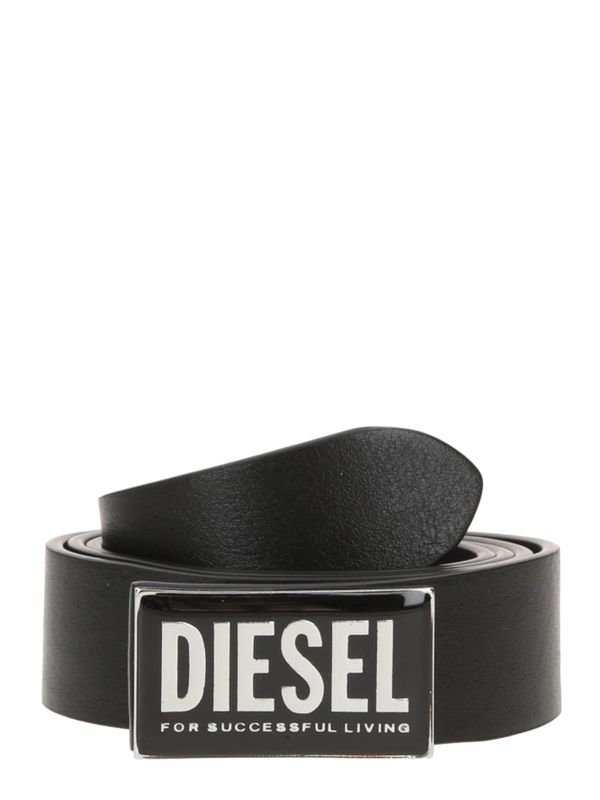 DIESEL DIESEL Pas 'B-GLOSSY II'  črna / bela