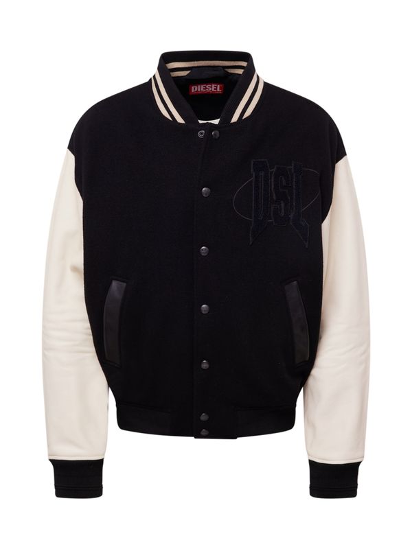 DIESEL DIESEL Prehodna jakna 'L-NYMAN'  bež / črna