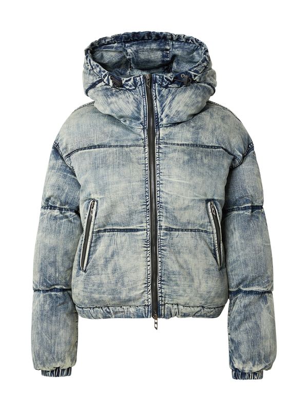 DIESEL DIESEL Prehodna jakna 'W-AVES'  moder denim