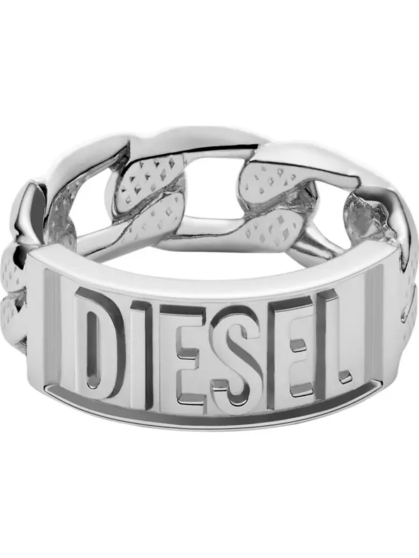 DIESEL DIESEL Prstan  srebrna
